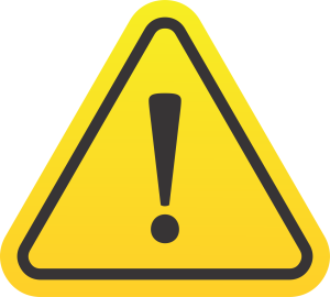 warning icons in yellow triangle free png